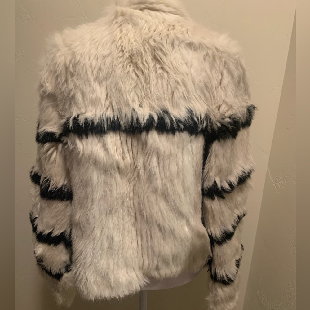 Bubish recycled rabbit fur jacket - Picture 3 of 5